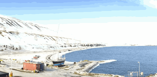 Livecam Longyearbyen port